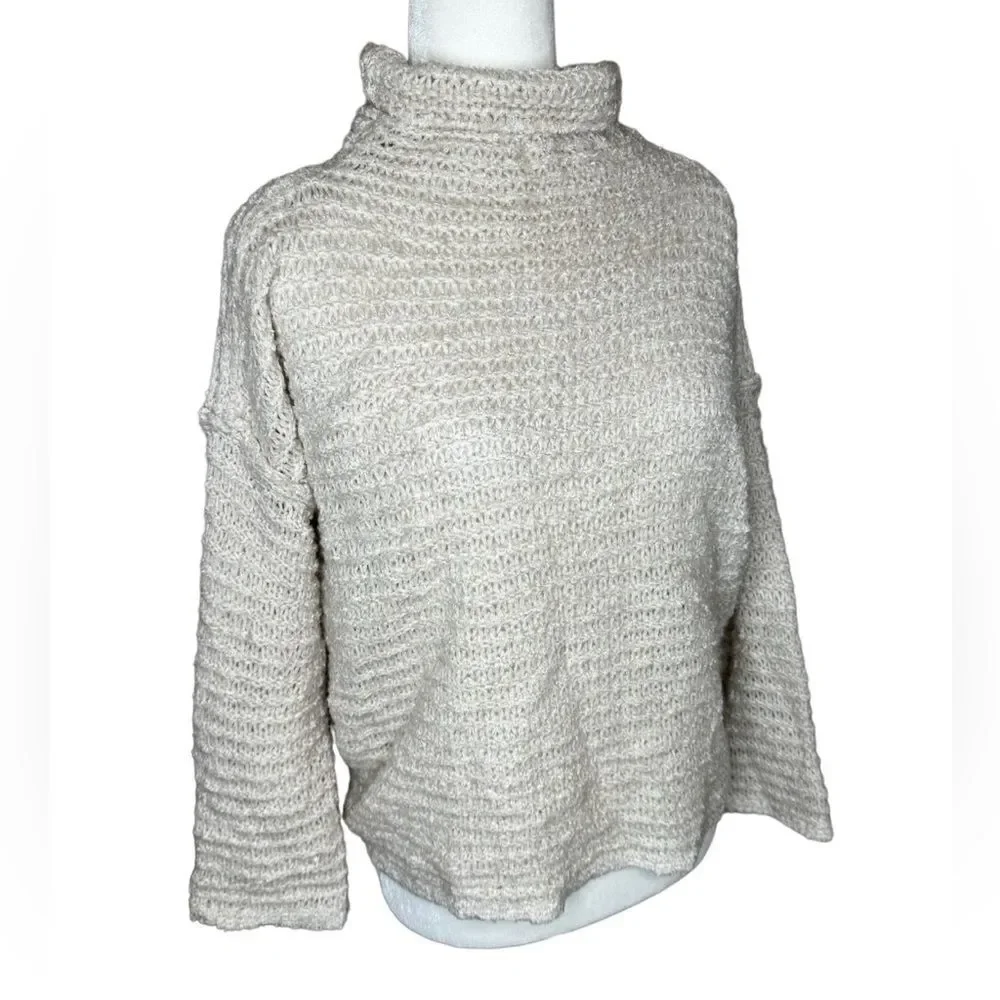 Aerie knit mock neck loose fit sweater size XS